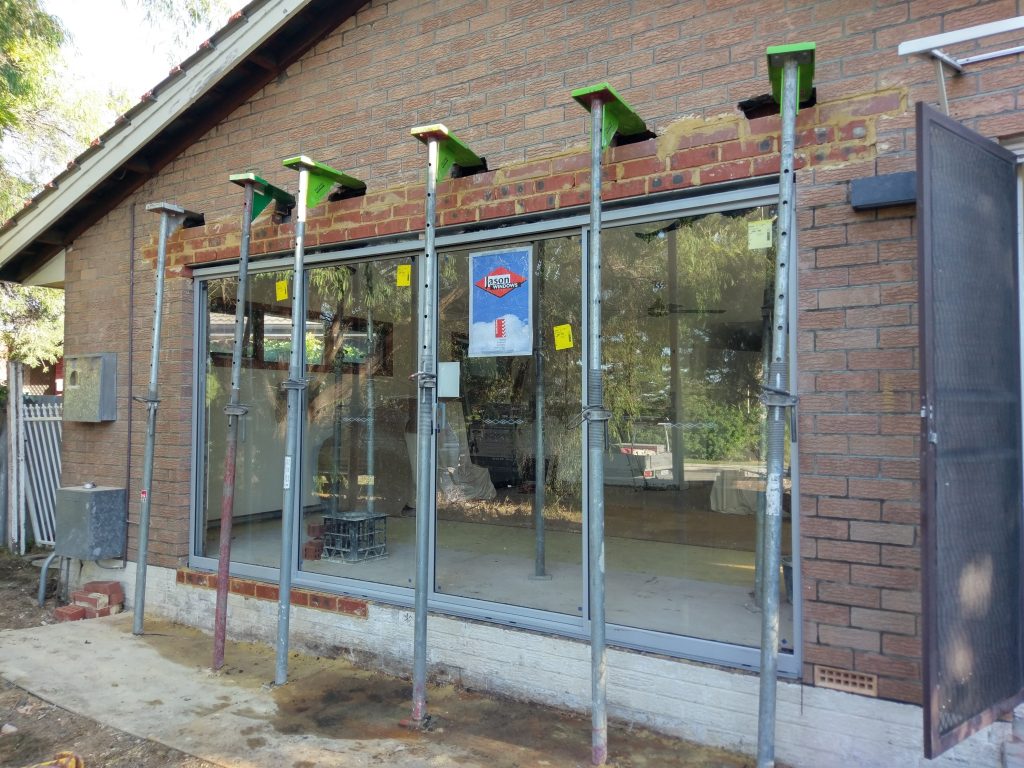 duncraig wall removal project after