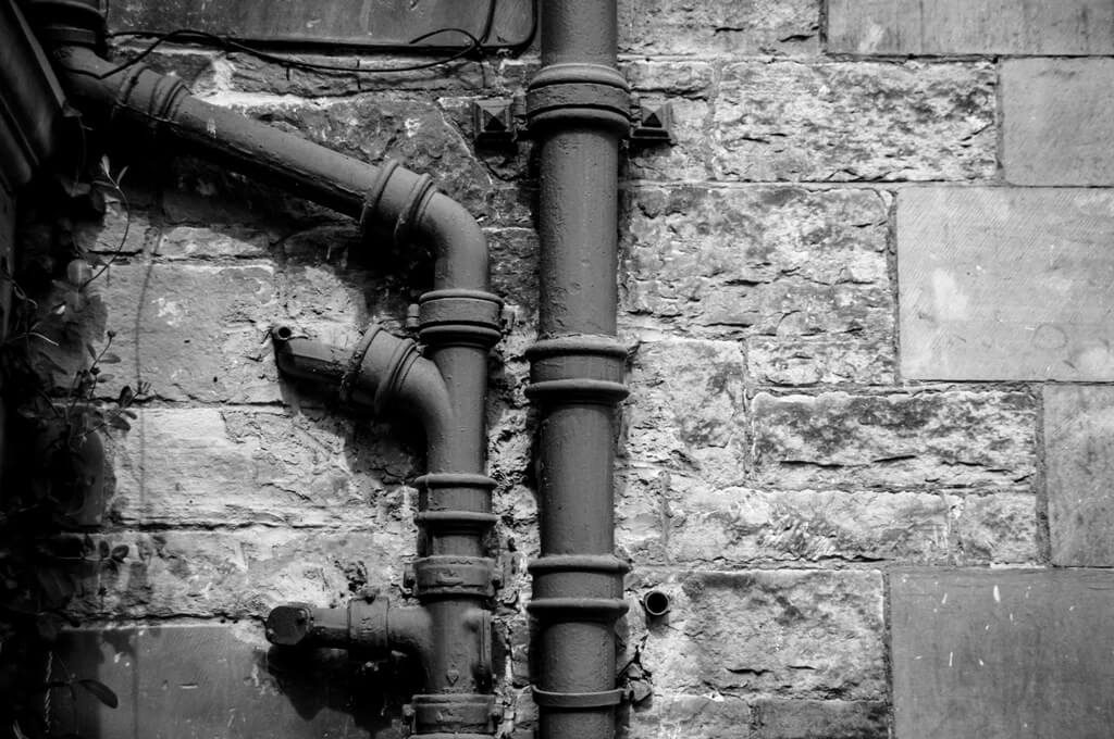 wall plumbing removal
