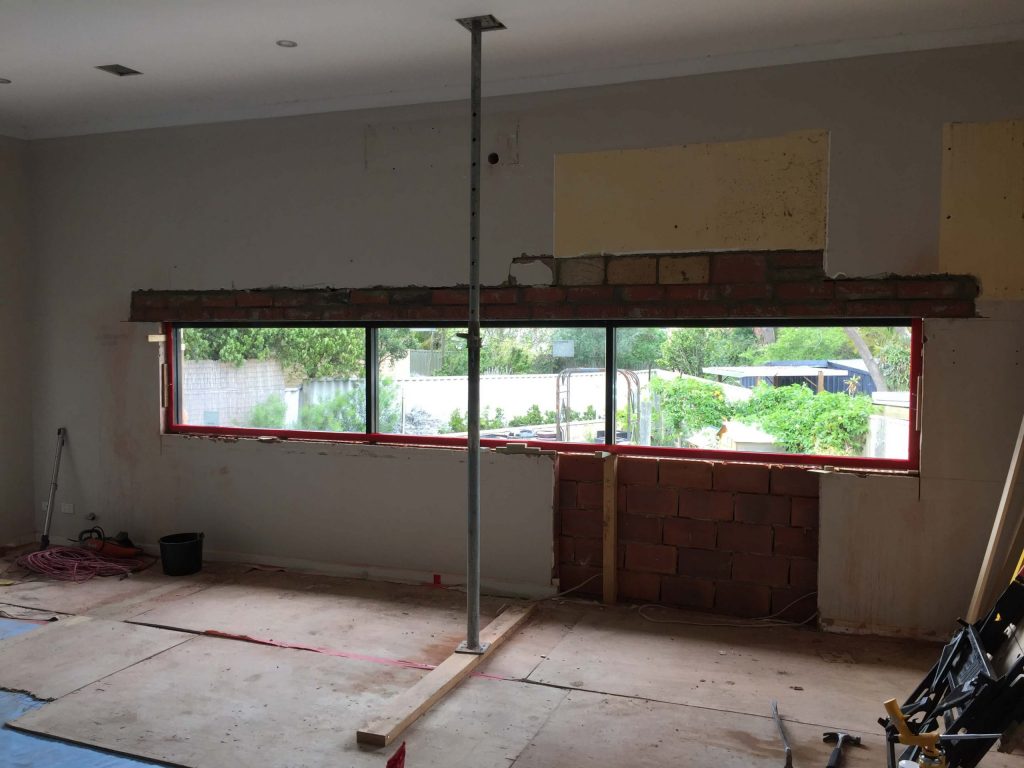 large window renovation