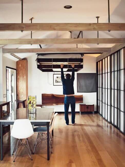 hanging bed