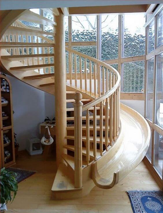 slide and stairs